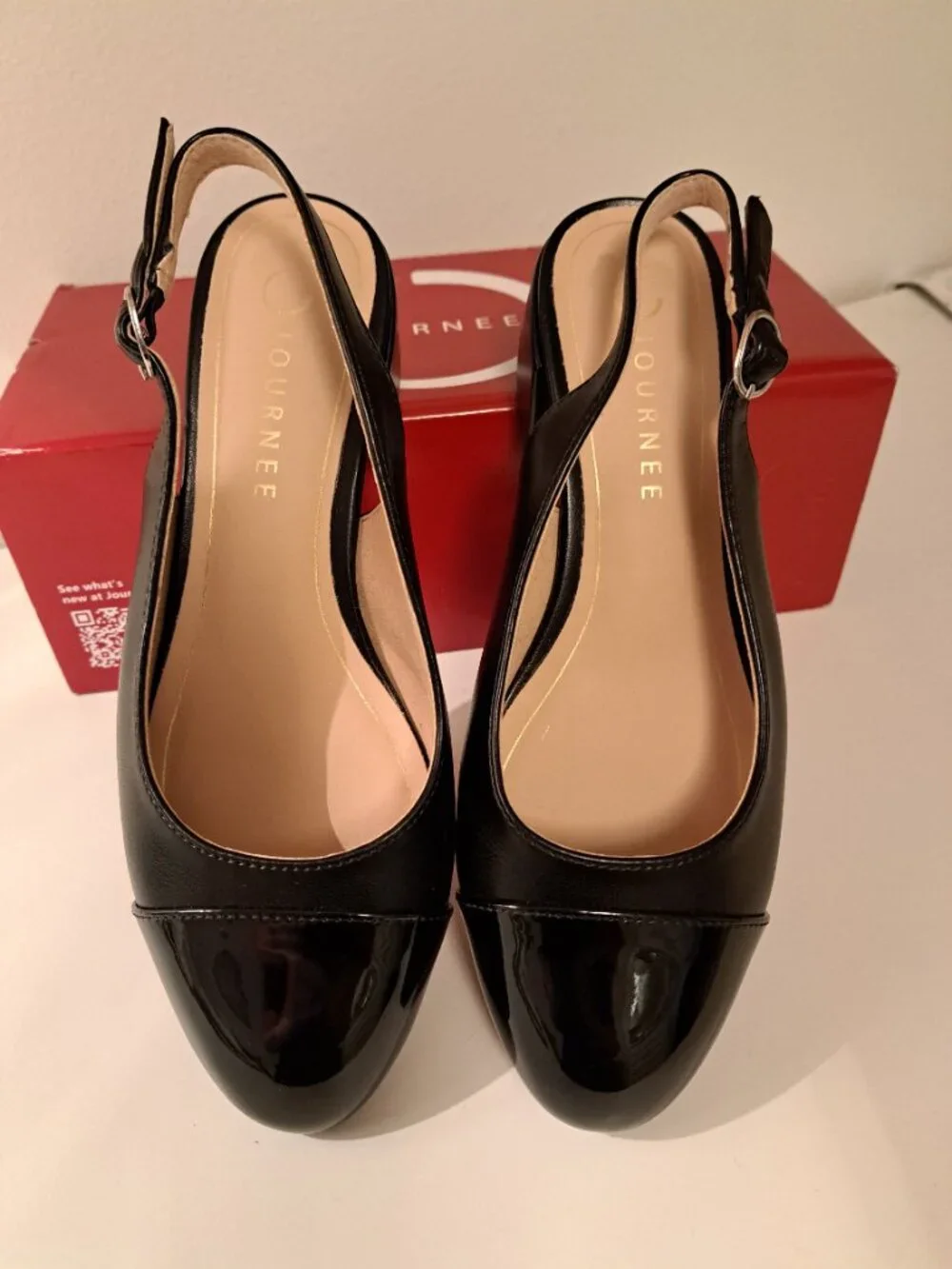 Journee Collection Sammie Slingback Pump Sz 8.5 W